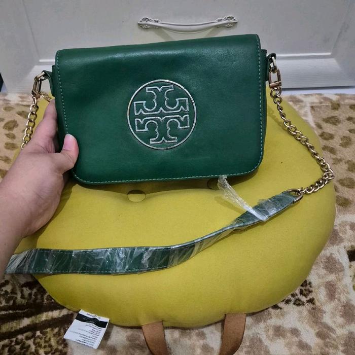 TB Amanda Shoulder  Leather Bag