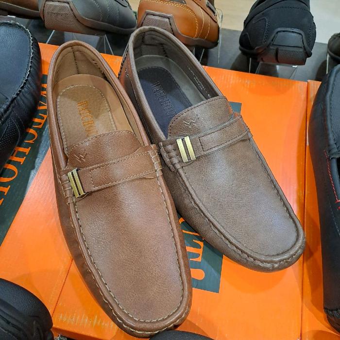 sepatu mocasine pria watchout Kerja Shoes Kasual