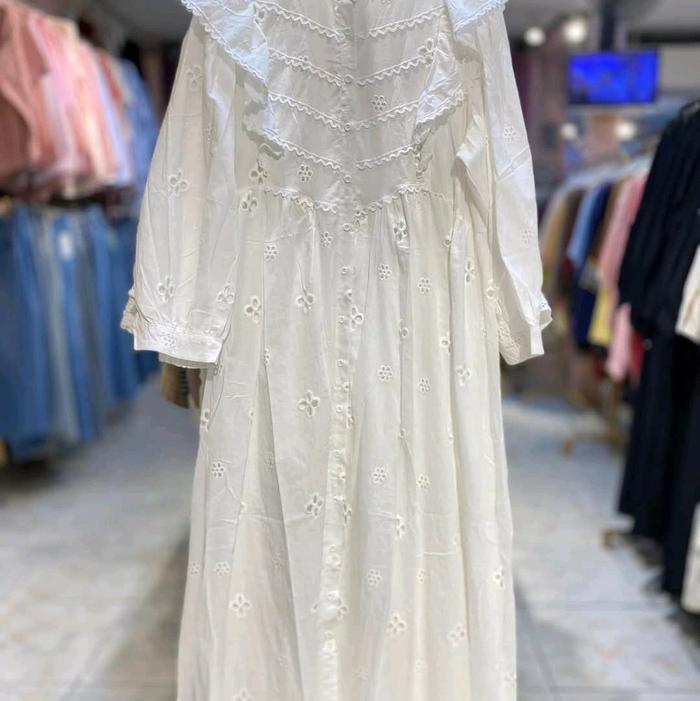 TERBARU LAGIII REKOMENDASI GAMIS PUTIH   #fyp #tiktok #