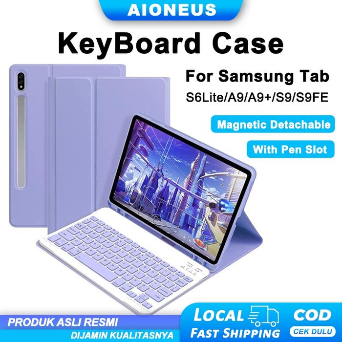 Case Samsung Galaxy Tab S9 FE A9 Plus Keyboard Mouse for Samsung Tab S6 Lite Casing Samsung Tab A9 S
