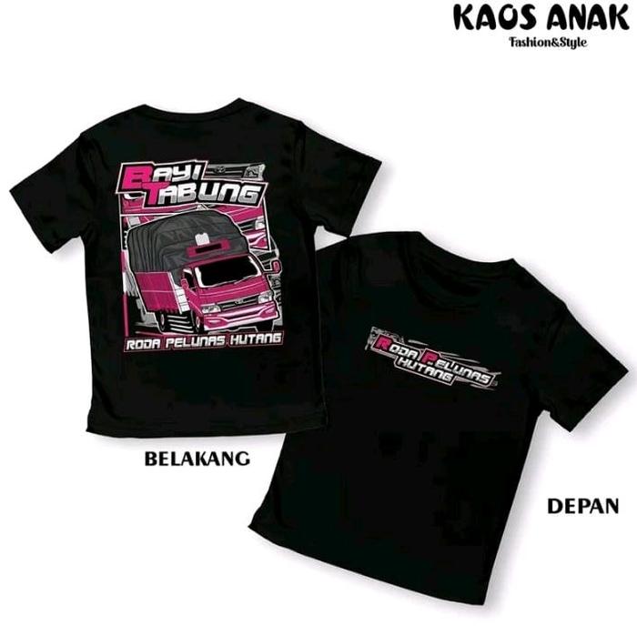 Kaos Anak Bayi tabung Road Pelunas Hutang Fashion&Style