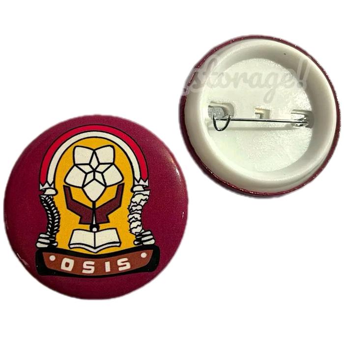 Pin Bros Osis SMA SMK - Pin Osis Coklat SMA SMK