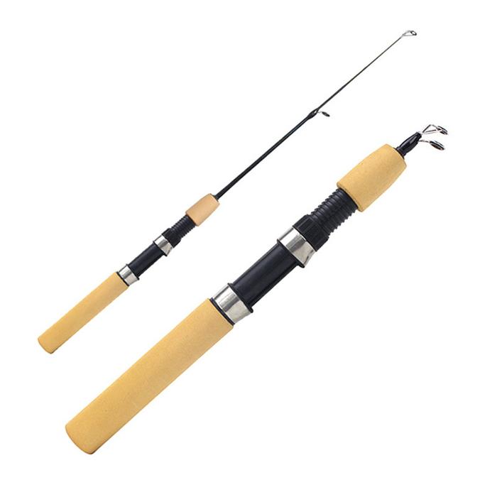 Winter Shrimp Fishing Rods Mini Ice Rod Metal Fishing Reels