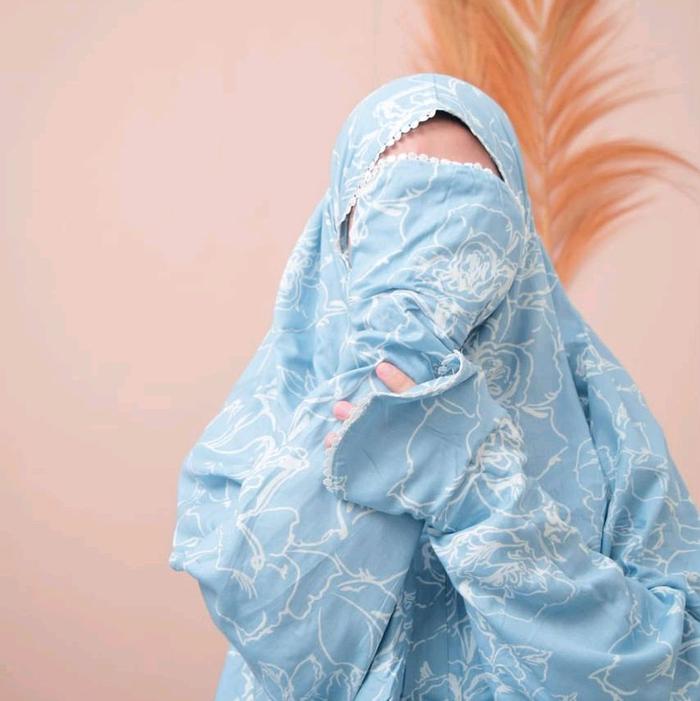 Mukena Terusan Bablasan Bahan Rayon Premium Adem Halus Dan Nyaman untuk Keseharian Muslim