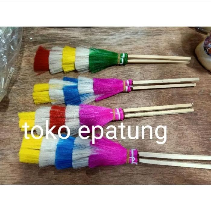 bulu / kuas - topi mahkota sun go kong / kera sakti / tai sing tatung