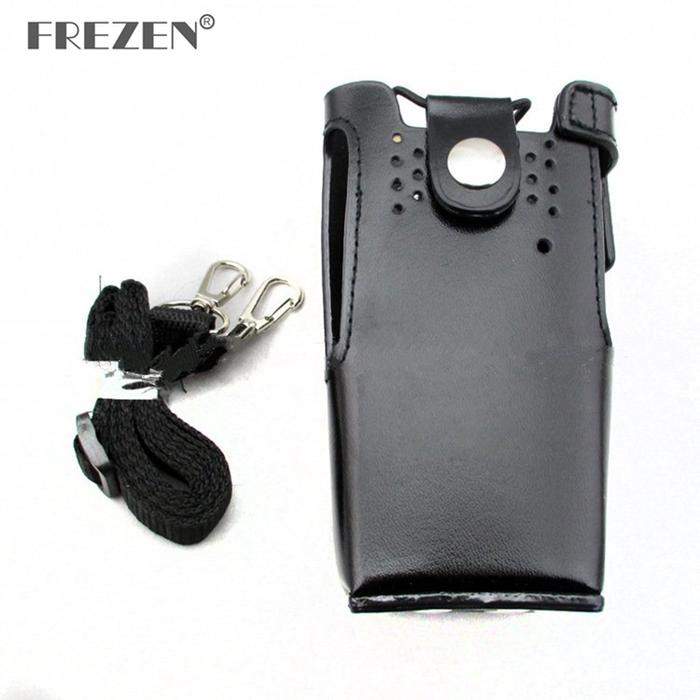 Walkie Talkie Leather Protective Case Radio Cover For Motorola GP328