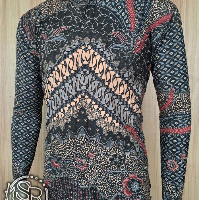 Baju Batik model terbaru dari produksi  Pria Panjang Surfing Cowok atletis size- (m)      [bb 50kg] 