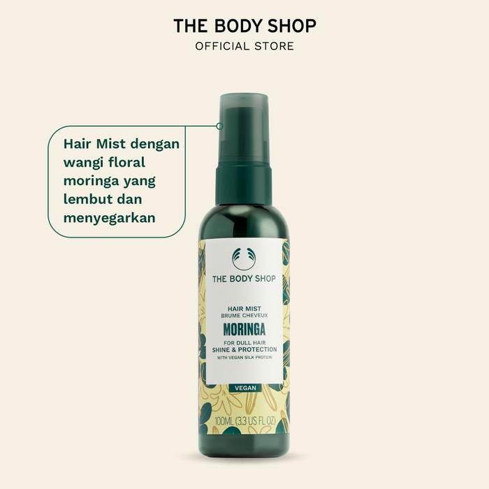 READY STOCK THE BODY SHOP MORINGA HAIR MIST 100ML