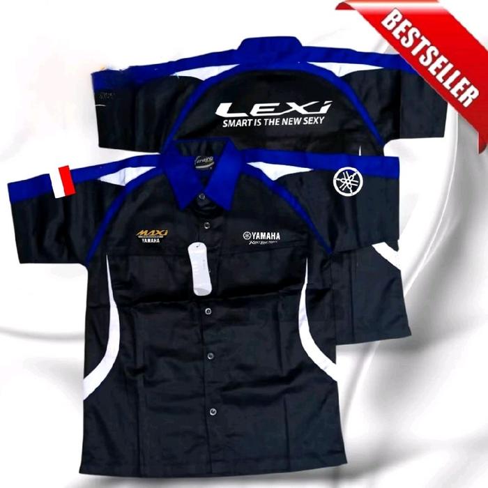 kemeja Yamaha lexi baju Yamaha Lexi seragam Yamaha Lexi Pdh Yamaha Lexi kemeja kerja Yamaha Lexi baj