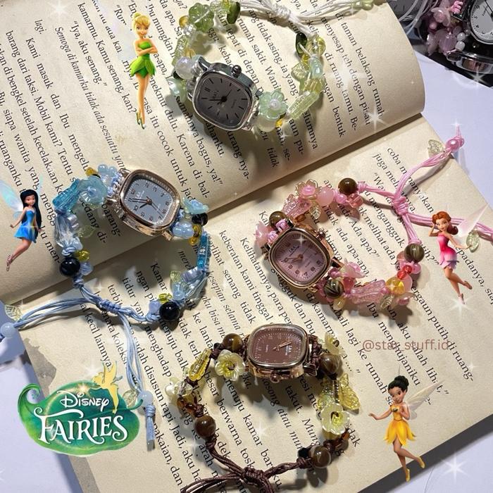 Disney Fairies Jam Tangan Tinkerbell dengan Desain Unik dan Menarik untuk Penggemar
