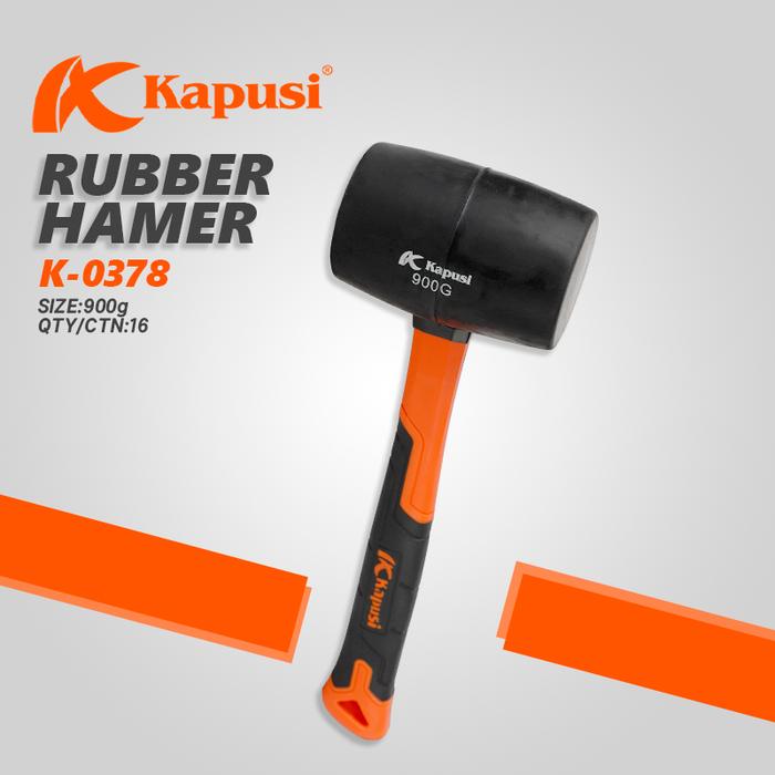 Kapusi Palu Karet/Palu Ubin/Palu Keramik 3 Varian Ukuran 450g 680g 900g
