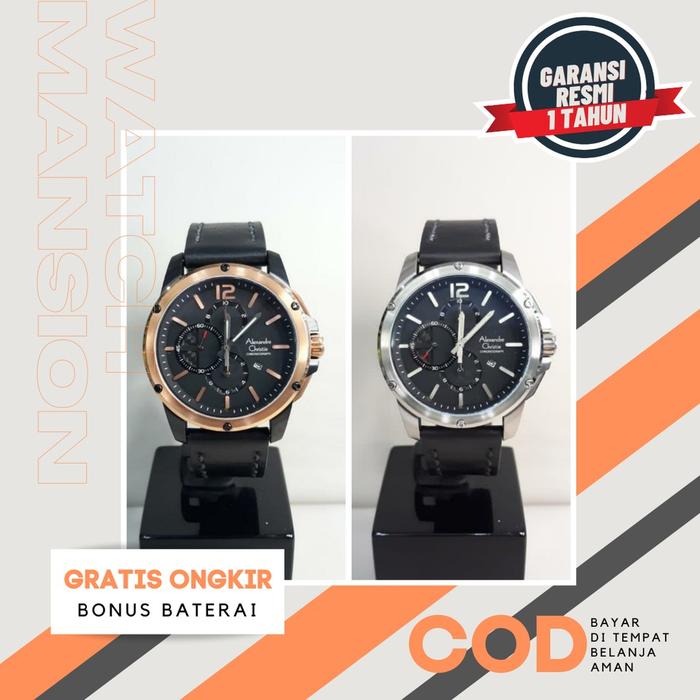 JAM TANGAN PRIA AC 6486 ALEXANDRE CHRISTIE 6486 ORIGINAL & GARANSI RESMI JAM COWOK AC6486