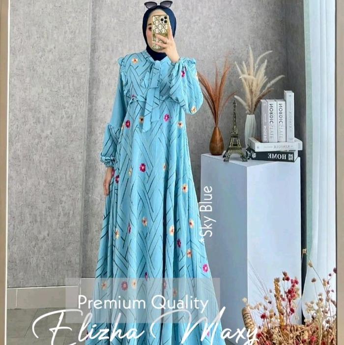 [SO] Atasan Dress Wanita Eliza Maxy