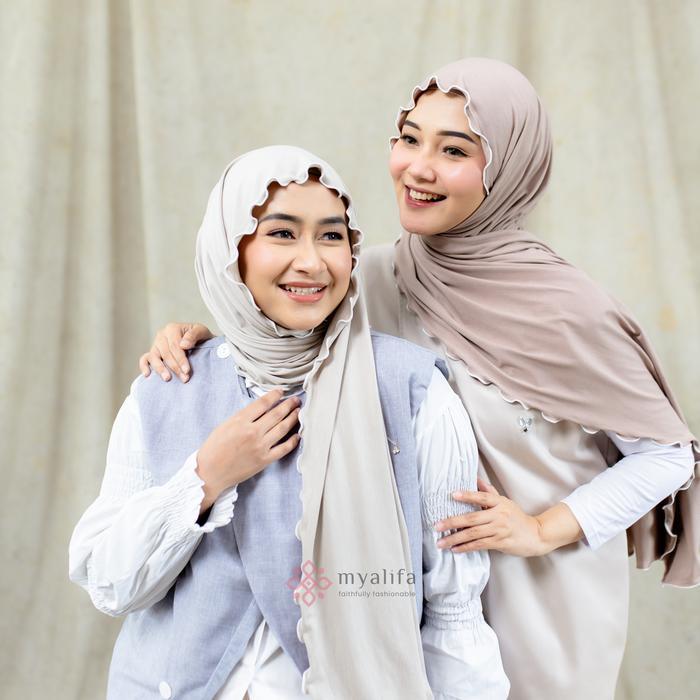 Pashmina Shawl Pakistan Kaos Rayon Pashmina Aira Rayon Meleyot Pashmina Kriwil Terlaris