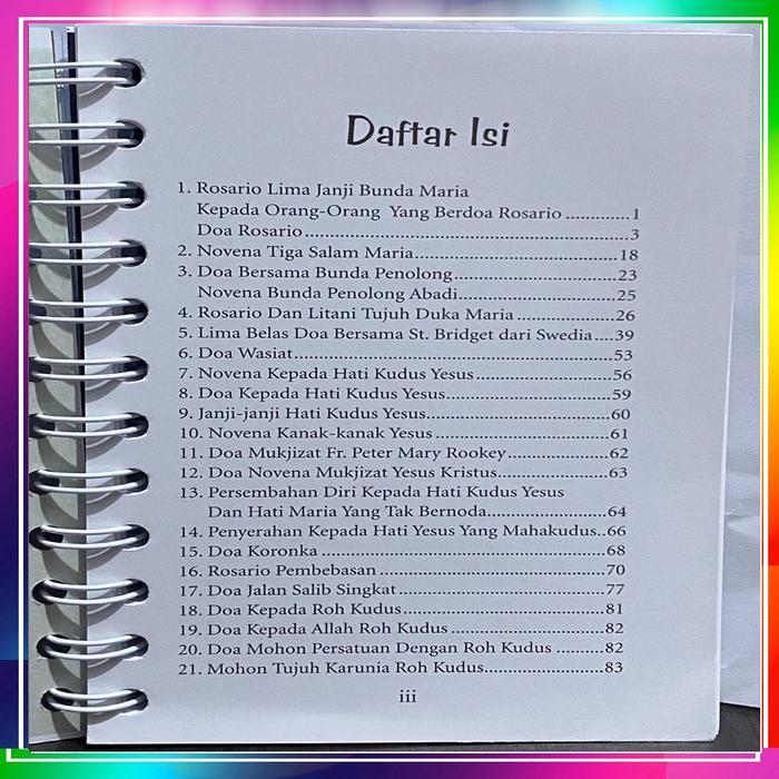 TERLARIS Buku Doa Kumpulan Doa Katolik Doa adalah Kekuatan Doa Novena Rosario Permohonan READY