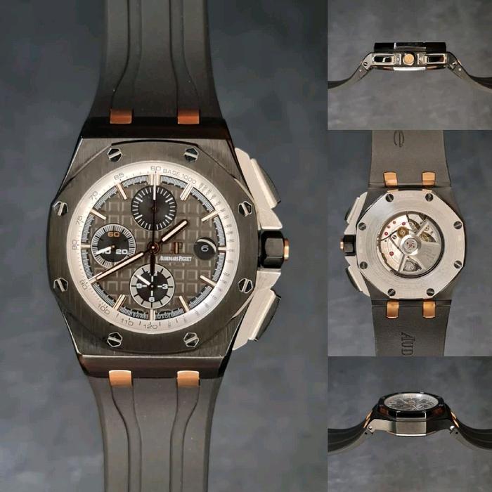 JAM TANGAN AP NOVELTY GERMANY AUTOMATIC CHRONOGRAPH DM 44MM
