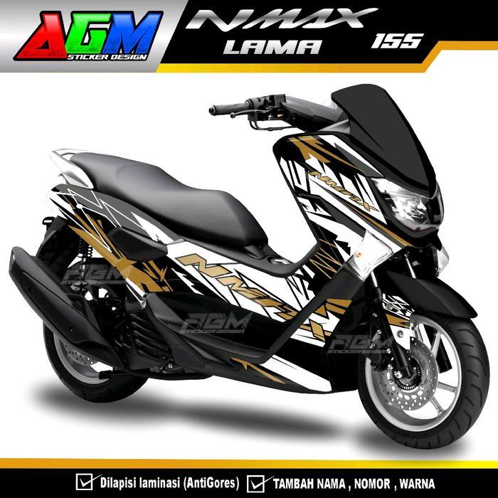 Decal Stiker Nmax Old  2015-2019 Full Body/ Stiker Striping Nmax Old Full Body AGM_012 Motor Motorcy