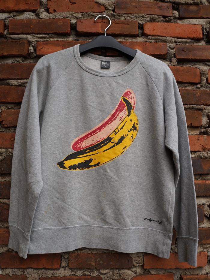 CN Uniqlo | Sweater Pria | Crewneck Uniqlo X Andy Warhol SPRZNY