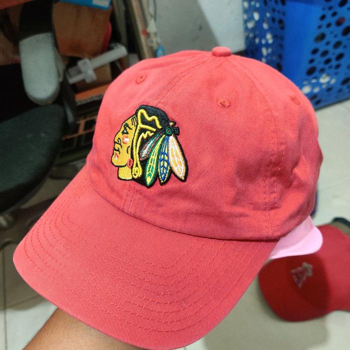 topi 47brand nhl chicago blackhawks second preloved