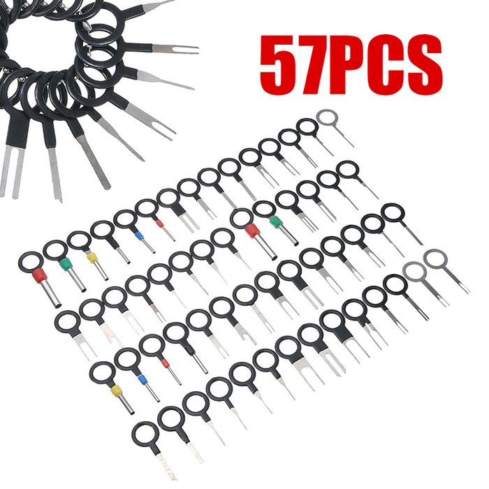 Baru Praktis 57 Buah Set Pin Ejector Kawat Kit Extractor Auto