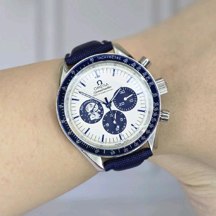 JAM TANGAN PRIA SPORTY OM-SNOOPY VELCRO STRAP