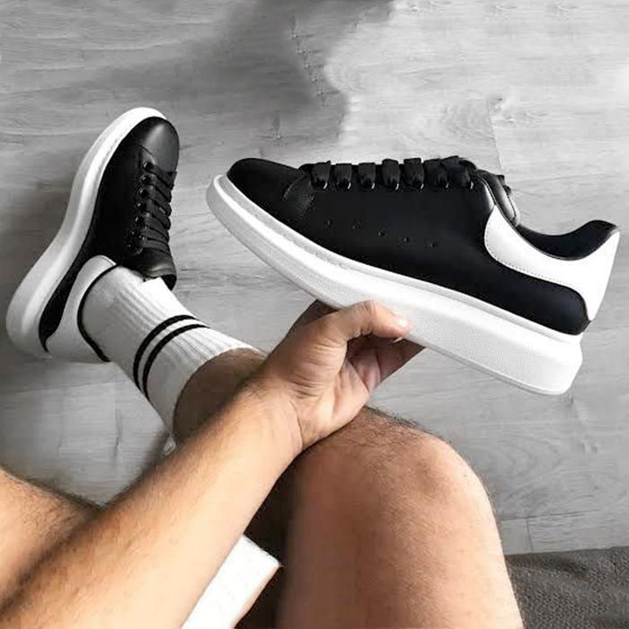 Guten Inc Size 42-44 Black Shoes - Sepatu Sneakers Casual Guten Inc