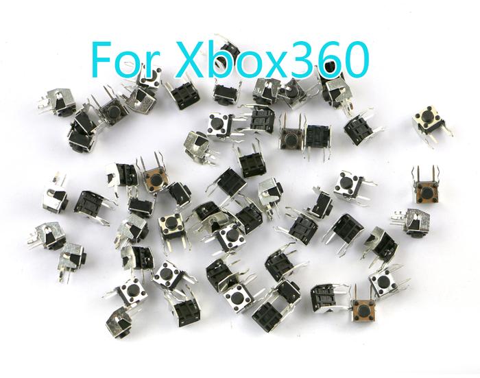 200PCS Replacement For Xbox 360 Joystick Controller Handle LB RB Switch Button For Xbox360 Controlle