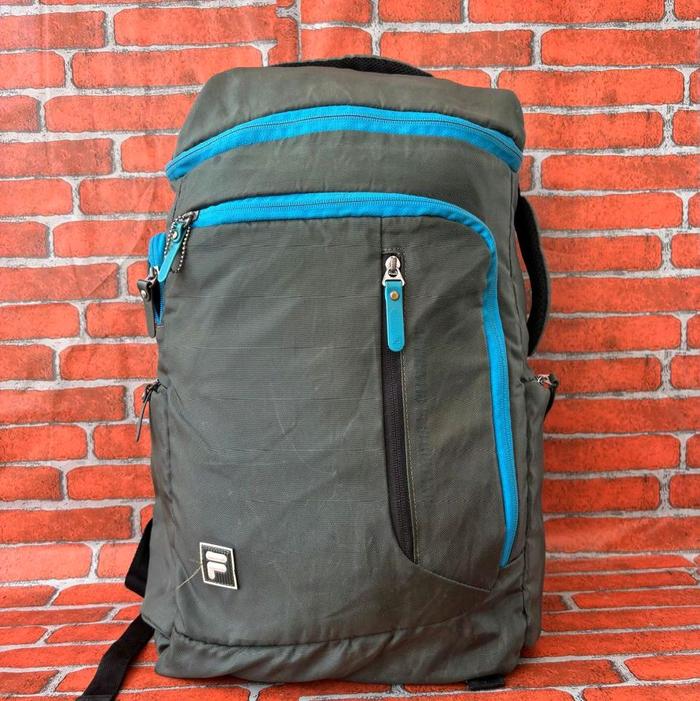 Tas Ransel Fungsional Fila Brand Second Import Backpack Wanita