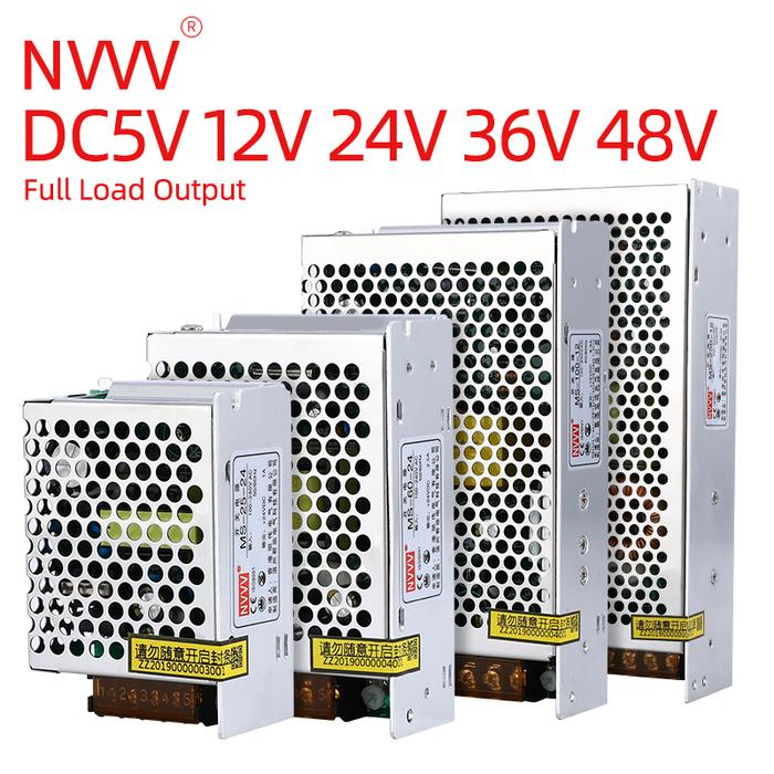 NVVV DC 5V 12V 24V 36V 48V Switching Power Supply 2A 3A 4A 5A 8A 10A