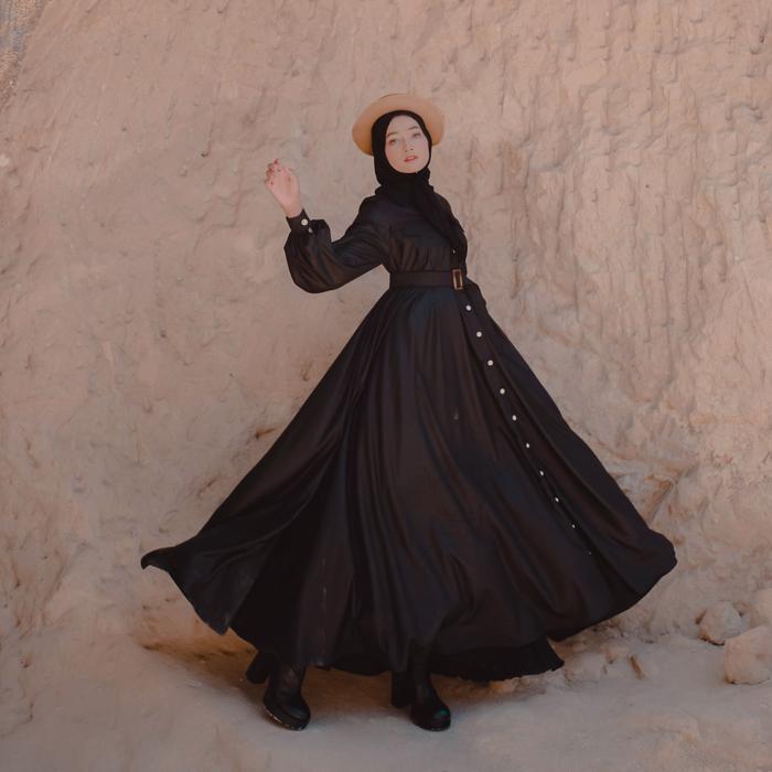 Rudeya Emira Dress  Coat Casual Vintage