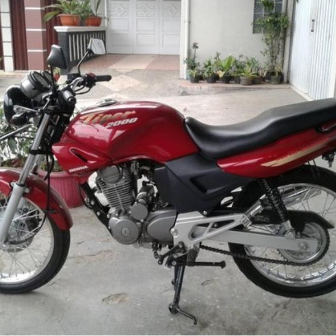 STIKER STRIPING TIGER 2000 TILAS MERAH MARON MARUN NOS OSEAN