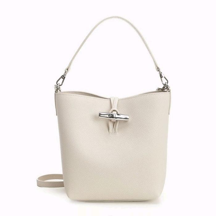 Lc Le Roseau Xs Bucket Bag in Paper Cowhide Leather