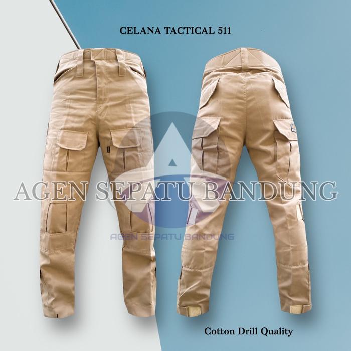 Celana Cargo 511 - Celana Taktikal Casual - Tactical - Kneepad