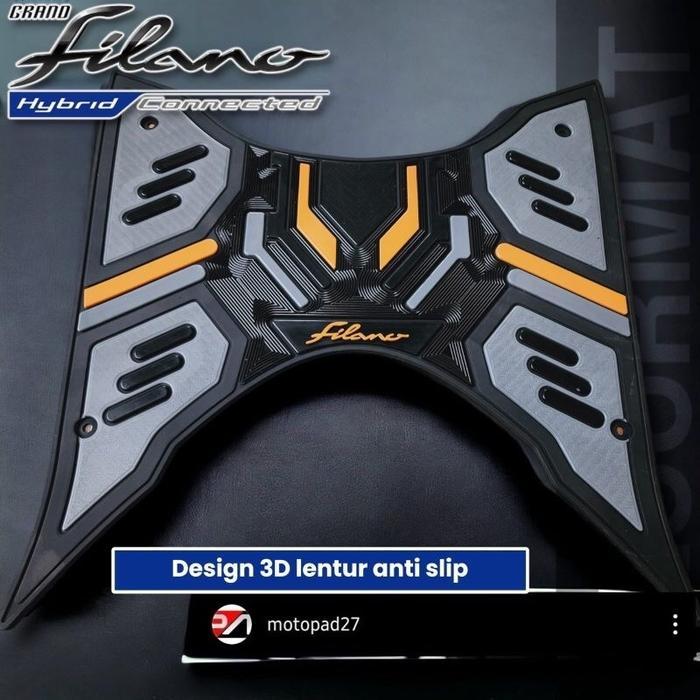 Karpet pijakan kaki motor filano - karpet motor filano