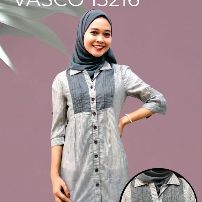 Tunik Vasco 13216 Bahan katun