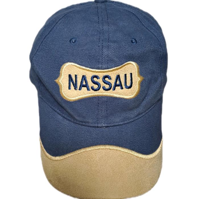 Topi Vintage Second / Thrifting / Preloved Nassau Dorsett Bahamas Biru