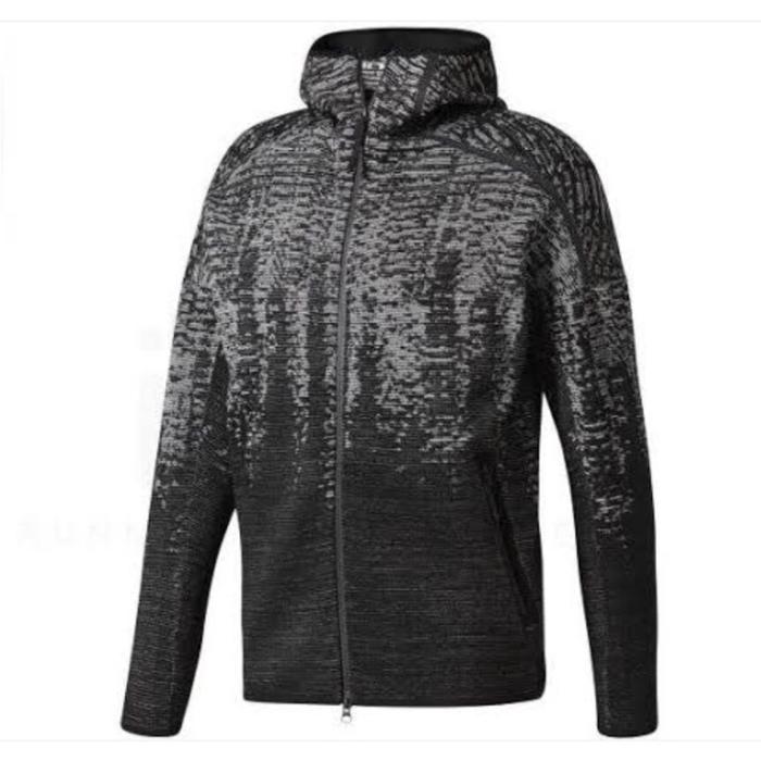 Jaket Hoodie adidas zne pulse Zipper Pria Sweater Unisex Lembut Keren Hitam