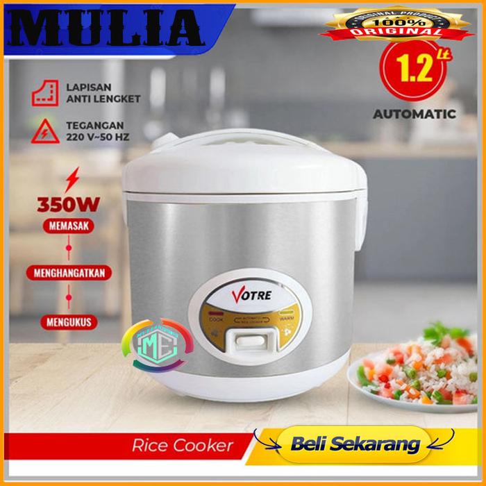 NEW!!! Magic Com Votre G10/G12 - Rice Cooker Penanak Nasi Elektrik 1,2 Liter PROMO SUPER MURAH