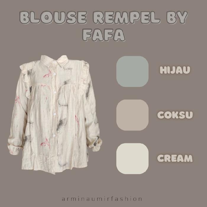 Blouse Wanita Motif by Fafa