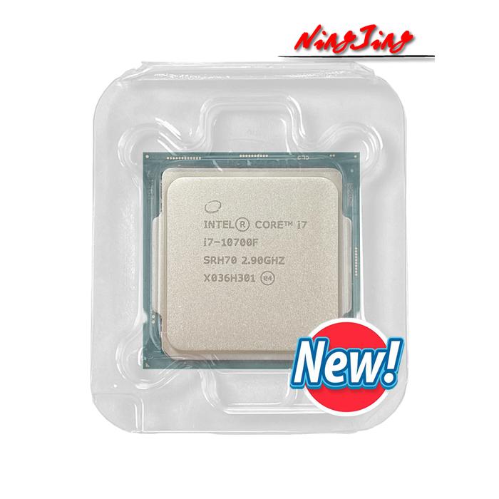 Intel Core I7-10700F Baru I7 10700F 2.9 GHz Prosesor CPU Delapan-core