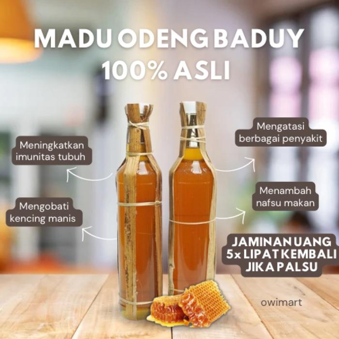 Madu Murni Odeng Asli Hutan Baduy | Madu Baduy 100% Murni Original