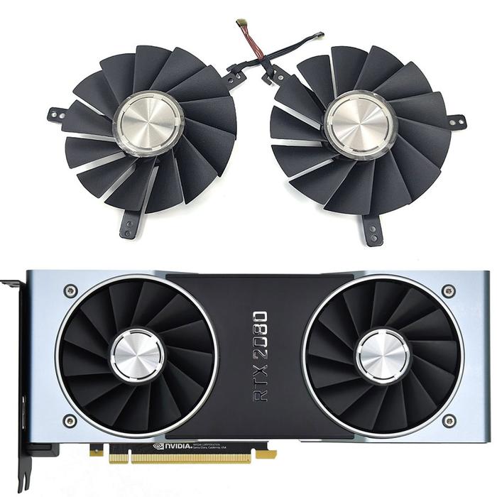 NEW Original RTX 2080 Founders Edition GPU Fan,For NVIDIA RTX 2080 2080TI 2080 SUPER Founders Editio