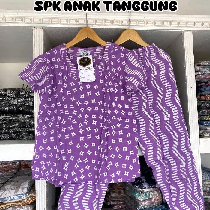Setelan Anak Tanggung Celana Panjang by Batik Luza | Setelan Anak | Baju Tidur Anak