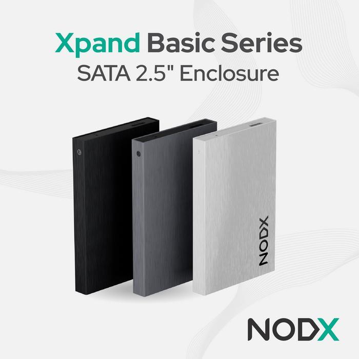 NODX Xpand Basic Series HDD/SSD 2.5" Enclosure/Casing *