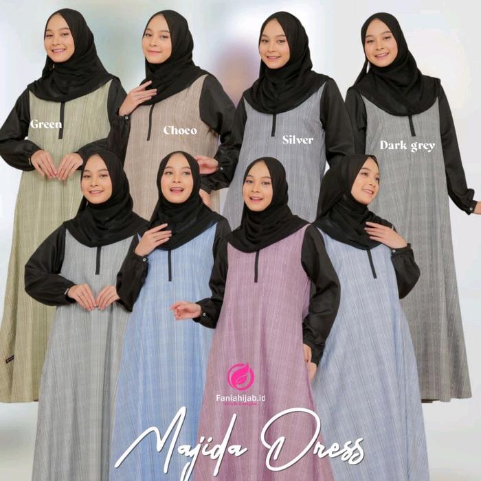 MAJIDA GAMIS BRAND FANIA HIJAB