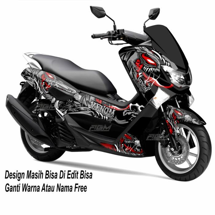 striping stiker decal full bodi nmax lama/old motif venom [NTS]