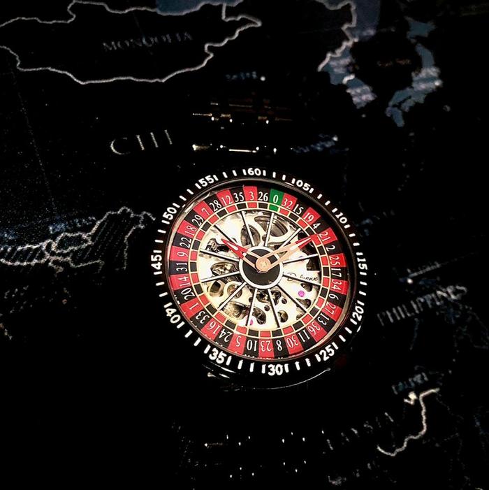 Jam Roulette Watch. House of Johnderline x Dulunwe