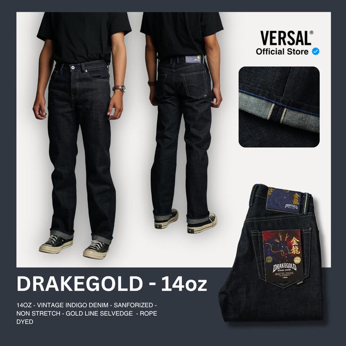 Versal The Finest-DRAKEGOLD Selvedge Denim (Ready Stock)