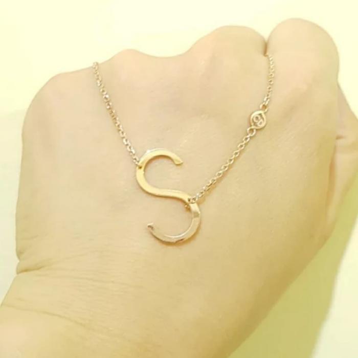 KALUNG EMAS ASLI MODEL HURUF CARENDELANO