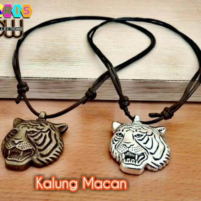 KALUNG Tali pria Liontin MACAN MAUNG
